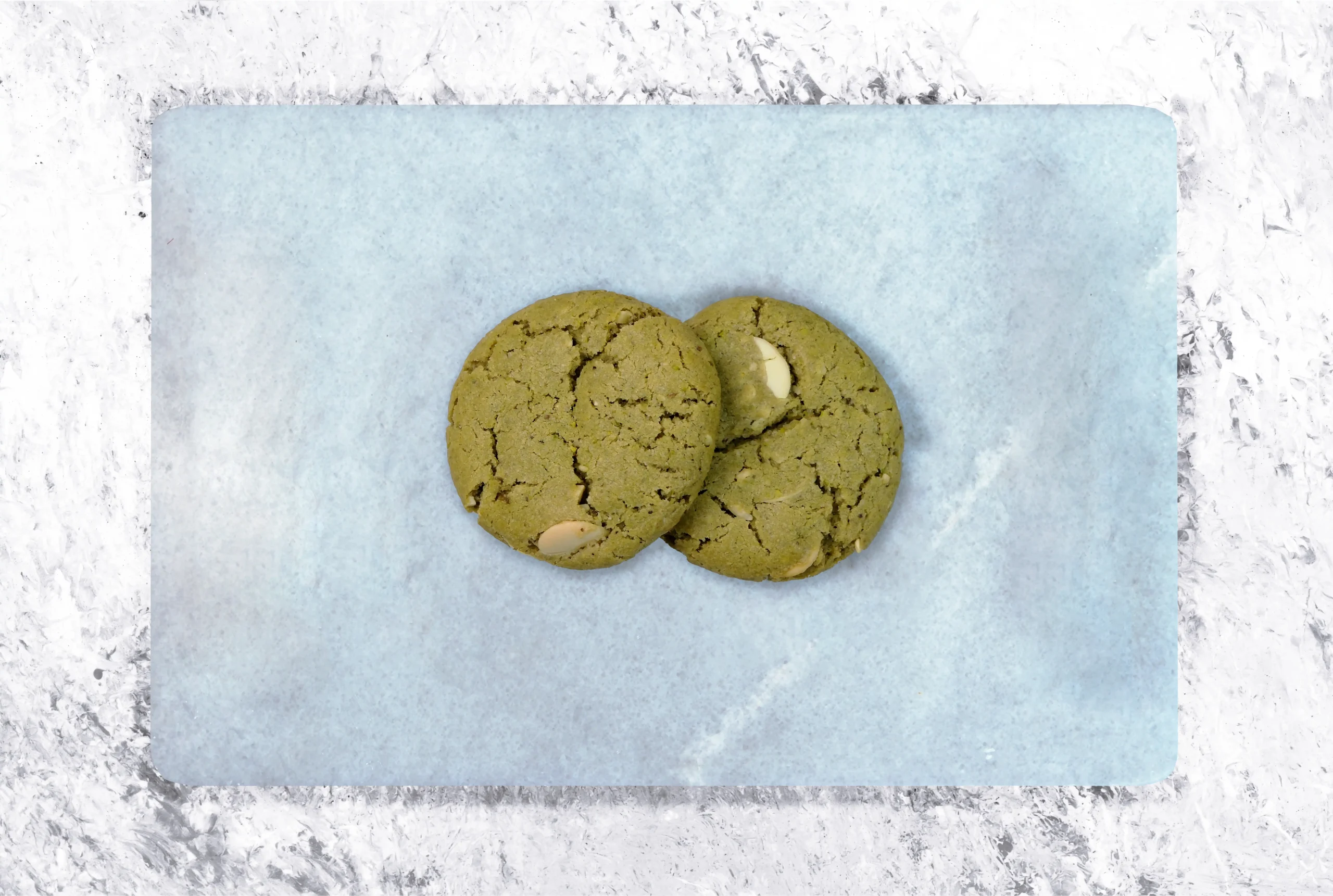 fıstıklı beyaz çikolatalı cookie