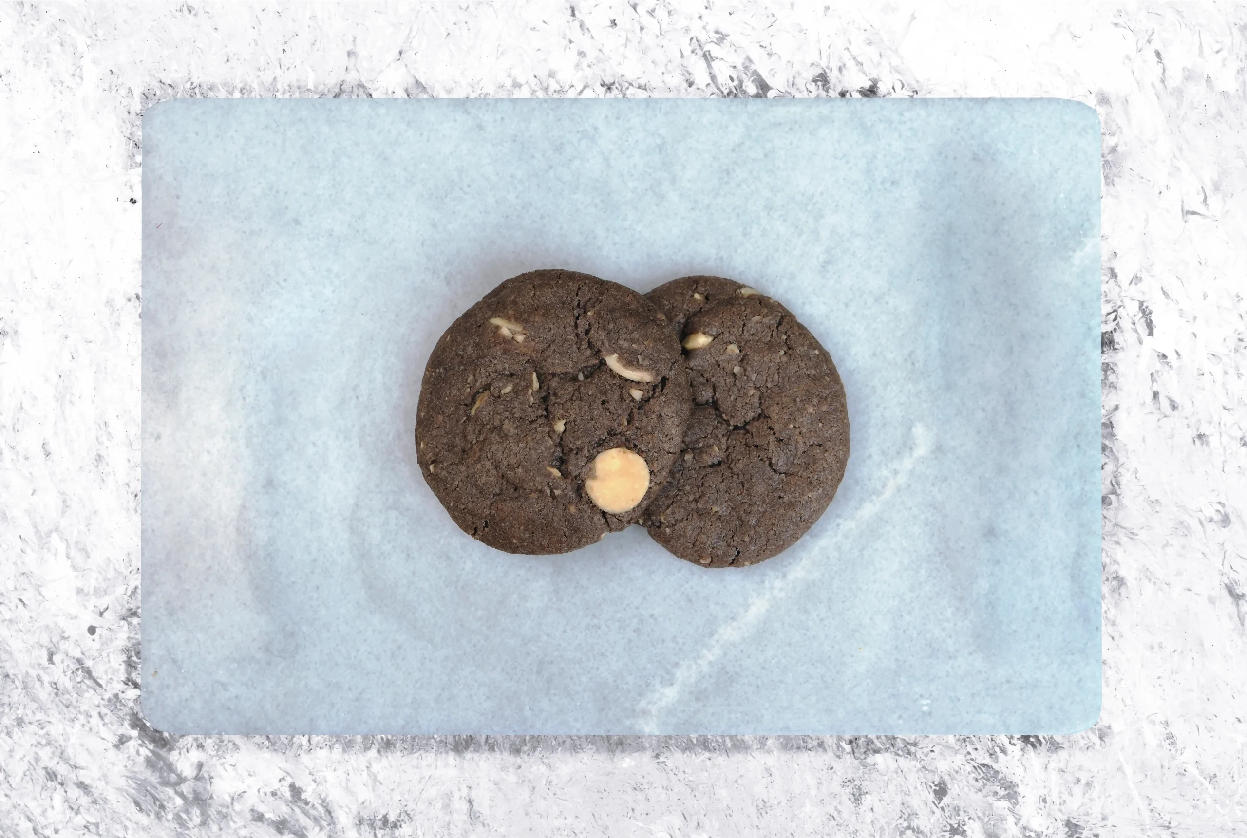 kakaolu beyaz çikolatalı cookie